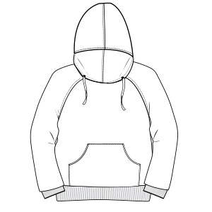 Patron ropa, Fashion sewing pattern, molde confeccion, patronesymoldes.com Hoodie Jumper 7068 BOYS Sweatshirt